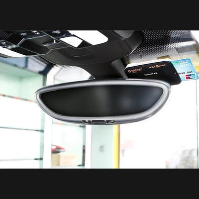 Cadre Rétroviseur Intérieur Porsche Cayenne Macan Panamera - installé sur véhicule - Becquet Voiture