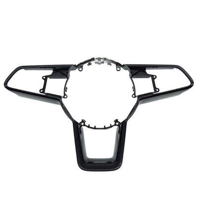Cadre Volant Audi TT MK3 R8 MK2 Noir - vue de face - Becquet Voiture