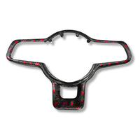 Cadre Volant Carbone Golf 7 GTI R - en situation - Becquet Voiture