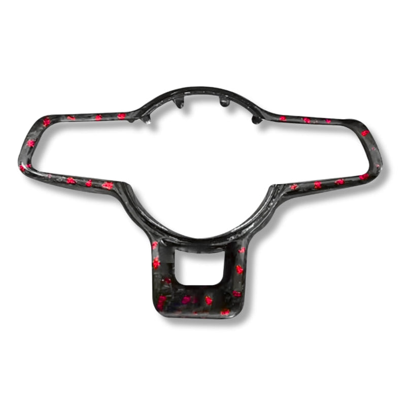 Cadre Volant Carbone Golf 7 GTI R - en situation - Becquet Voiture