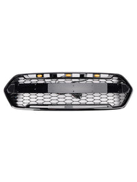 Calandre 3 LED Ford Transit Custom Trail 2018-2023 Noir - détail du montage 2 - Becquet Voiture
