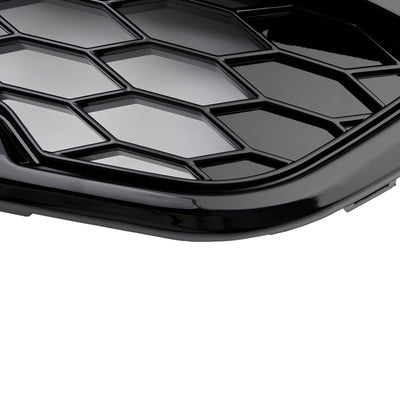 Calandre 3 LED Ford Transit Custom Trail 2018-2023 Noir - détail du montage - Becquet Voiture