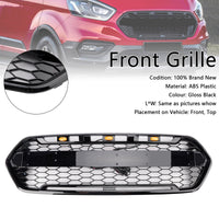Calandre 3 LED Ford Transit Custom Trail 2018-2023 Noir - vue arrière - Becquet Voiture