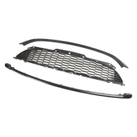 Calandre 3 Pièces JCW Noir Brillant Mini Cooper S R55-R59 - vue de face - Becquet Voiture
