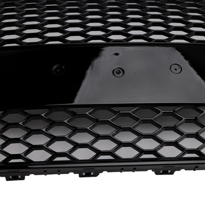 Calandre Audi Q7 SQ7 Noir Brillant Sport - détail du montage - Becquet Voiture