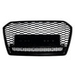 Calandre Avant Alvéolée Style RS6 Noir Audi A6 S6 C7 2016-2018