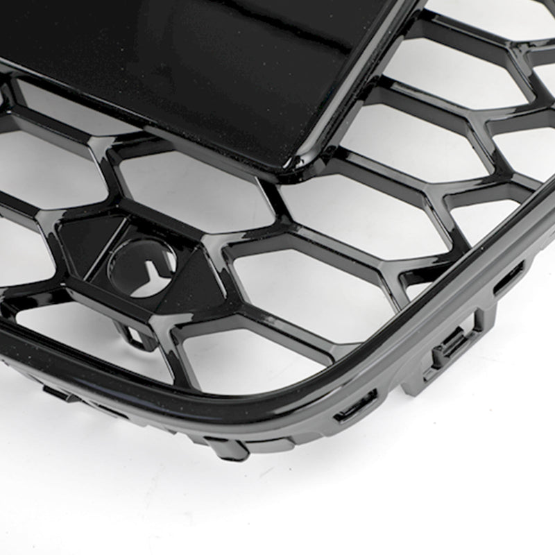 Front Grille Audi A5 S5 B8.5 2013-2016 Honeycomb Style - studio packshot 2 - Becquet Voiture