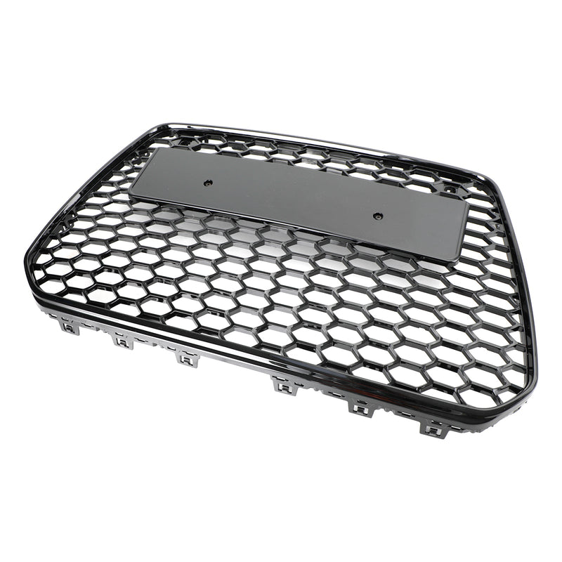 Front Grille Audi A5 S5 B8.5 2013-2016 Honeycomb Style - side view 2 - Becquet Voiture