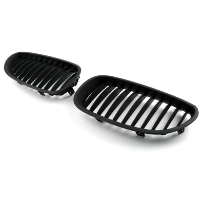 Calandre Avant BMW E60 E61 Série 5 Noir Brillant 2003-2010 - vue arrière - Becquet Voiture