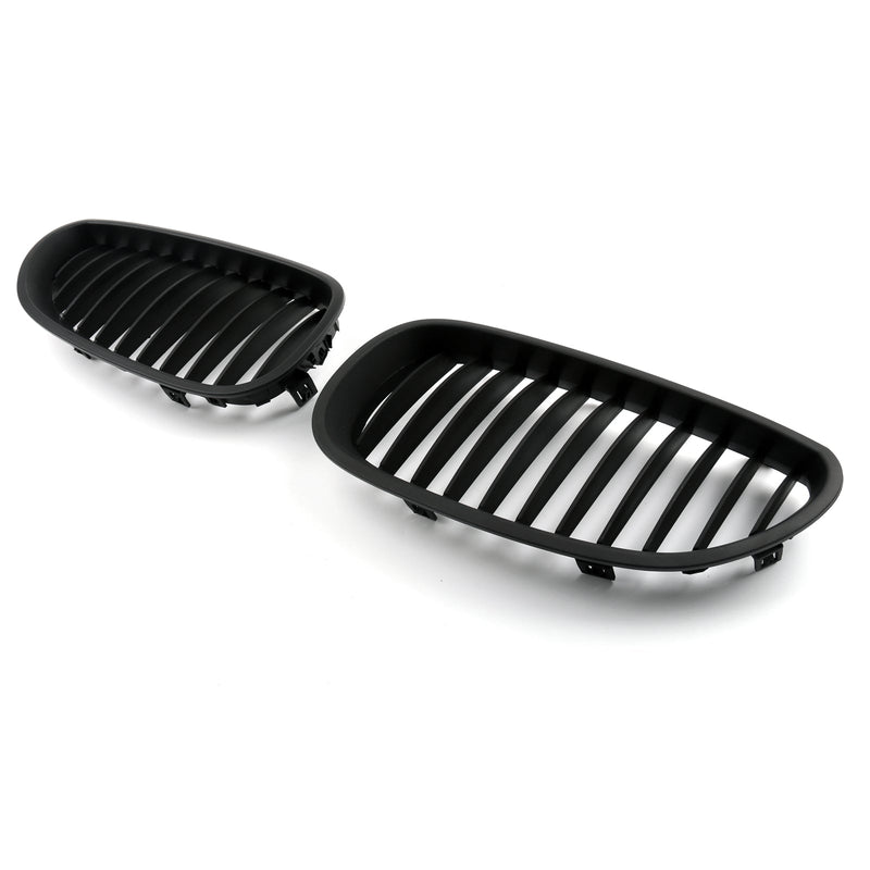 Calandre Avant BMW E60 E61 Série 5 Noir Brillant 2003-2010 - vue arrière - Becquet Voiture