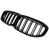 Calandre Avant BMW Série 1 F40 Look M 2019-2024 - vue de trois-quarts - Becquet Voiture