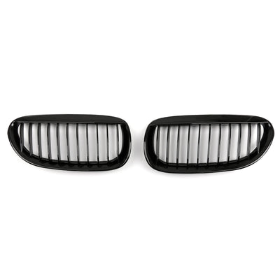 Calandre Avant BMW Série 6 E63 E64 Noir Brillant 2004-2010 - vue arrière - Becquet Voiture