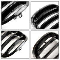 Frontgrill BMW X5 E70 X6 E71 Schwarz glänzend 2007-2014 - Montagedetail - Becquet Voiture