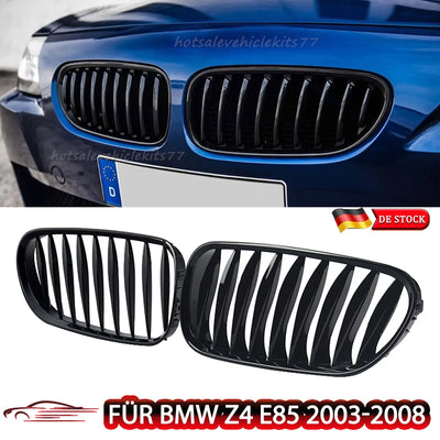 Calandre Avant BMW Z4 E85 Roadster 2003-2008 - vue arrière - Becquet Voiture