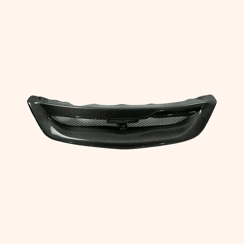 Calandre Avant Carbone Honda Civic Type R EP3 2004-2005 - vue arrière - Becquet Voiture