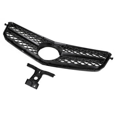 Calandre Avant Chrome Mercedes Classe C W204 2008-2014 - vue de face 2 - Becquet Voiture