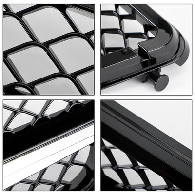 Calandre Avant Chrome Mercedes Classe C W204 2008-2014 - vue de profil 2 - Becquet Voiture