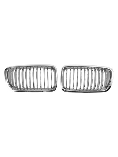Calandre Avant Chromée 2 Pièces BMW Série 7 E38 1994-2001 - vue de trois-quarts 2 - Becquet Voiture