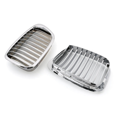 Calandre Avant Chromée BMW E39 Série 5 1995-2003 - vue de profil - Becquet Voiture