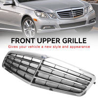 Verchromter Kühlergrill Mercedes E-Klasse W212 2010–2013 - Studio-Packshot - Becquet Voiture