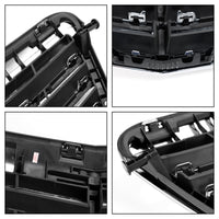 Verchromter Kühlergrill Mercedes E-Klasse W212 2010–2013 - Vorderansicht 2 - Becquet Voiture