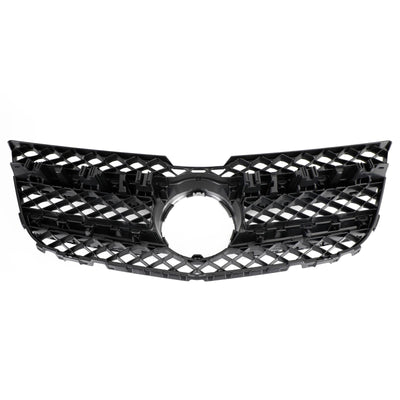 Calandre Avant Chromée Supérieure Mercedes GLK X204 2013-2015 - en situation - Becquet Voiture