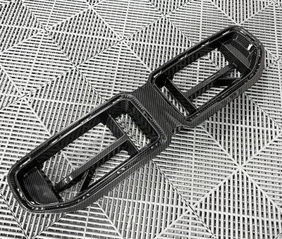 Calandre Avant CS Fibre Carbone BMW G87 M2 - installé sur véhicule - Becquet Voiture