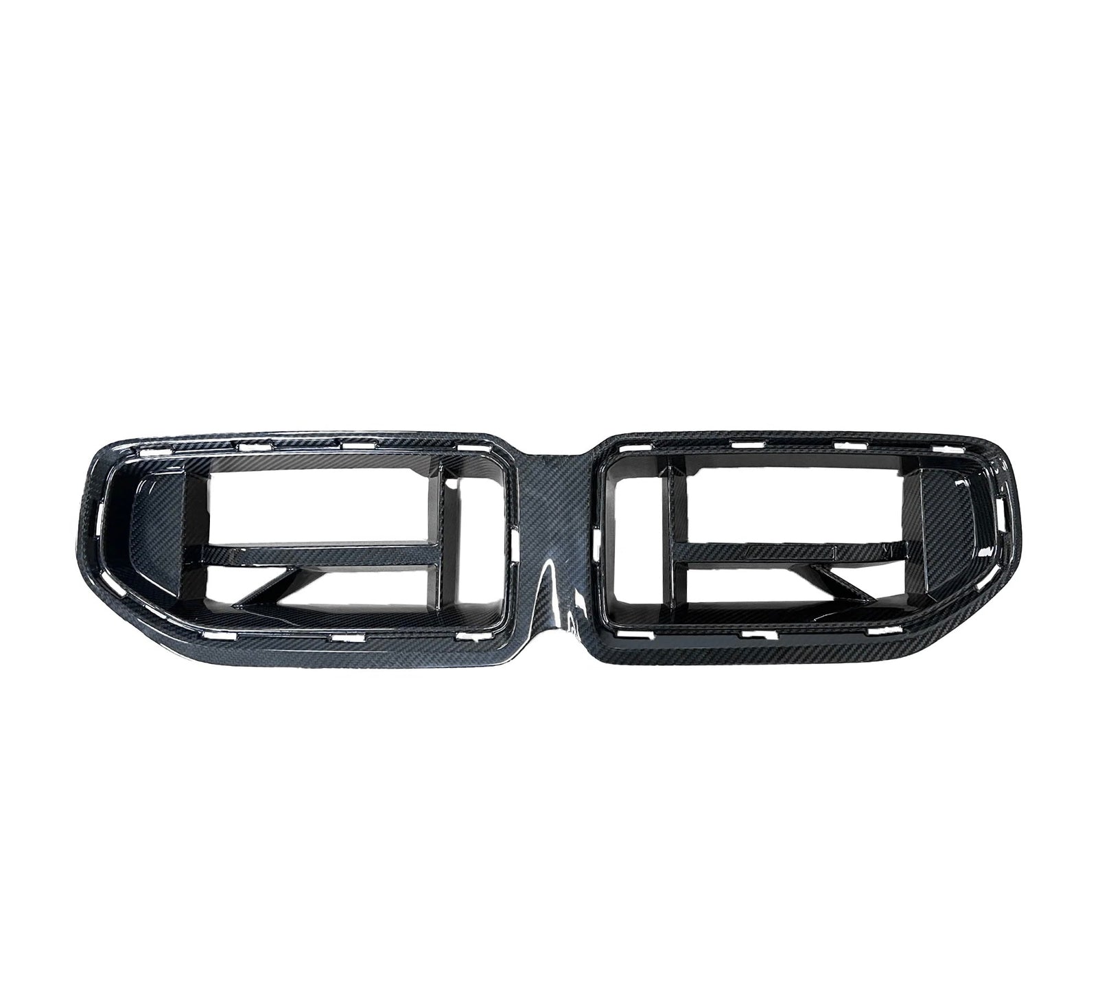 Calandre Avant CS Fibre Carbone BMW G87 M2 - vue de face - Becquet Voiture
