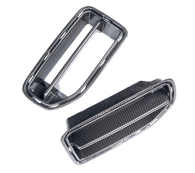 Calandre Avant Fibre Carbone BMW G87 M2 - vue arrière - Becquet Voiture