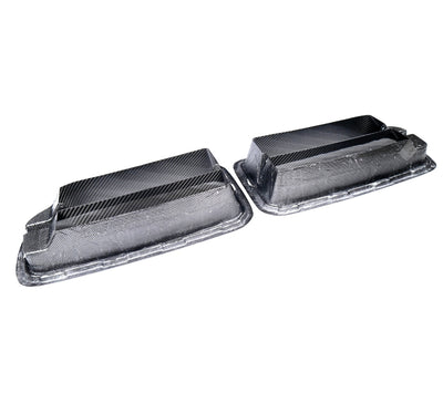Calandre Avant Fibre Carbone BMW G87 M2 - vue de profil - Becquet Voiture