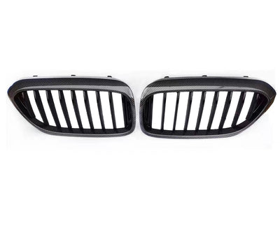 Calandre Avant Fibre Carbone BMW M5 F90 G30 - vue de face - Becquet Voiture