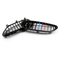 M-Color Kühlergrill Schwarz glänzend BMW E63 E64 645i 650i M6 - Draufsicht - Becquet Voiture