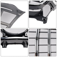 Frontgrill Mercedes-Benz W218 CLS 2011–2014 ABS Schwarz - am Fahrzeug montiert - Becquet Voiture