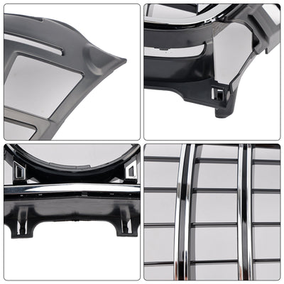 Calandre Avant Mercedes-Benz W218 CLS 2011-2014 ABS Noir - installé sur véhicule - Becquet Voiture