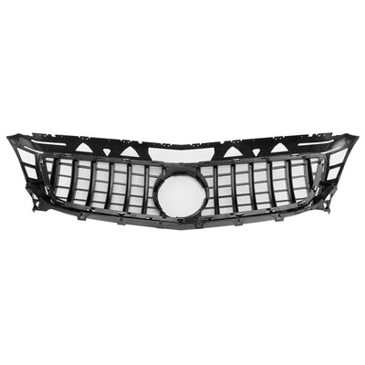 Calandre Avant Mercedes-Benz W218 CLS 2011-2014 ABS Noir - vue de trois-quarts - Becquet Voiture