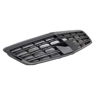 Calandre Avant Mercedes Classe S W221 Noir Brillant 2010-2013 - en situation - Becquet Voiture