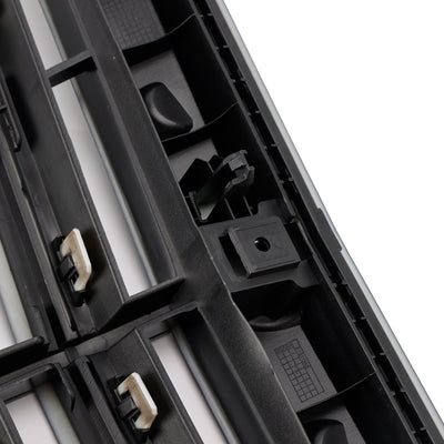 Calandre Avant Mercedes Classe S W221 Noir Brillant 2010-2013 - vue rapprochée - Becquet Voiture