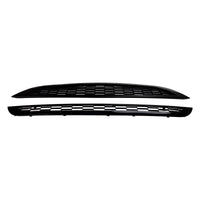 Calandre Avant Nid d'Abeille Mini Cooper R50 R52 R53 2002-2006 Noir Brillant - vue de dessus - Becquet Voiture