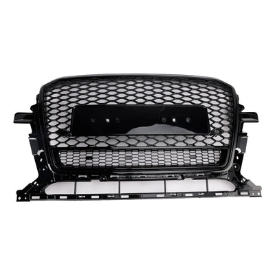 Calandre Avant Nid d'Abeille Noir Brillant Audi Q5 2013-2017 - vue de face - Becquet Voiture