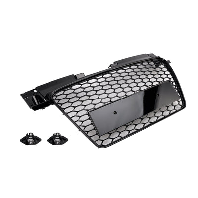 Calandre Avant Nid D'Abeille RS Audi TT TTS 2006-2014 Noir - installé sur véhicule 2 - Becquet Voiture