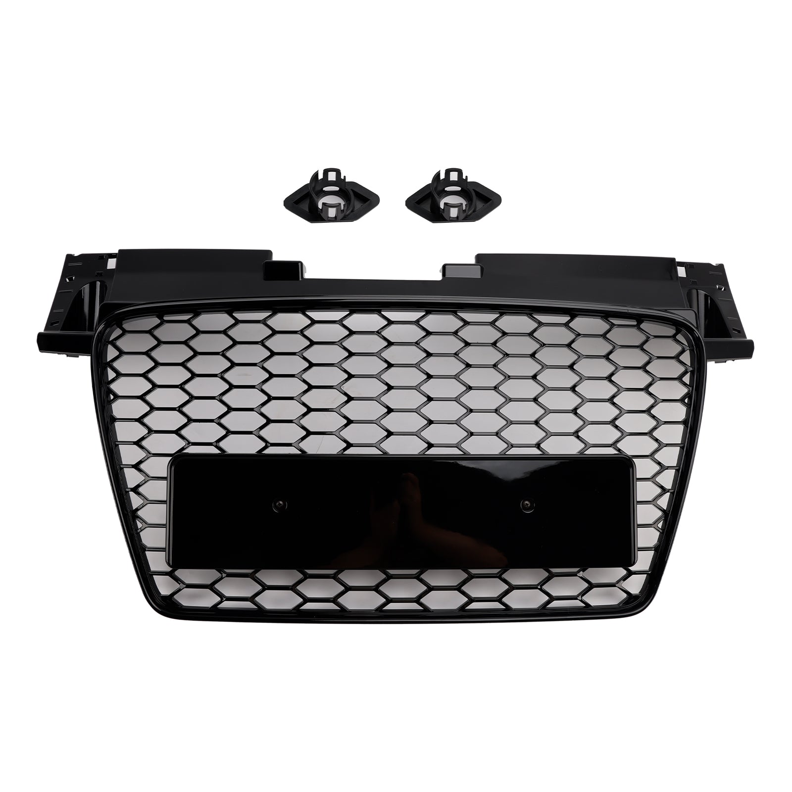 Calandre Avant Nid D'Abeille RS Audi TT TTS 2006-2014 Noir - vue de face - Becquet Voiture