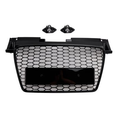 Calandre Avant Nid D'Abeille RS Audi TT TTS 2006-2014 Noir - vue de face - Becquet Voiture