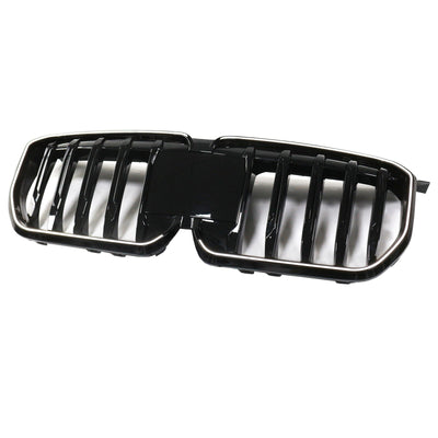 Calandre Avant Noir Brillant BMW X1 U11 U12 2023-2024 - installé sur véhicule 2 - Becquet Voiture
