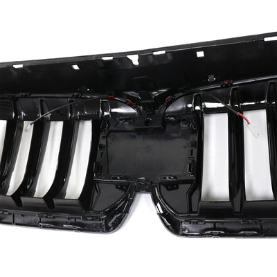 Calandre Avant Noir Brillant BMW X1 U11 U12 2023-2024 - vue de face 2 - Becquet Voiture