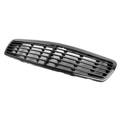 Calandre Avant Noir Brillant Mercedes Classe E W211 2002-2006 - en situation - Becquet Voiture