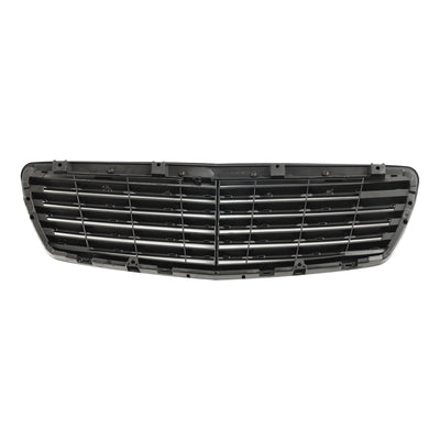 Calandre Avant Noir Brillant Mercedes Classe E W211 2002-2006 - installé sur véhicule - Becquet Voiture