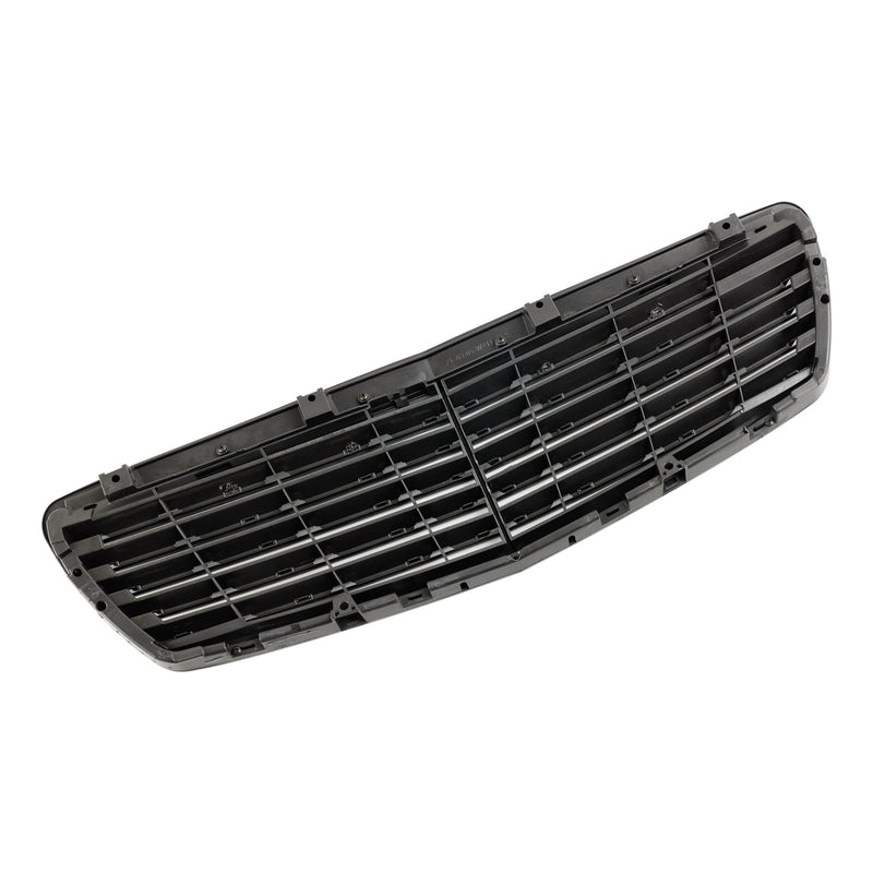 Kühlergrill Schwarz Glänzend Mercedes E-Klasse W211 2002-2006 - Studio-Packshot - Becquet Voiture