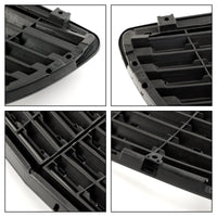 Kühlergrill Schwarz Glänzend Mercedes E-Klasse W211 2002-2006 - Nahansicht - Becquet Voiture