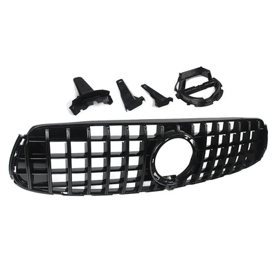 Calandre Avant Noir Brillant Mercedes GLC X253 GLC43 AMG 2020-2023 - vue arrière - Becquet Voiture