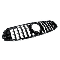Calandre Avant Noir Brillant Mercedes GLC X253 GLC43 AMG 2020-2023 - vue de trois-quarts - Becquet Voiture